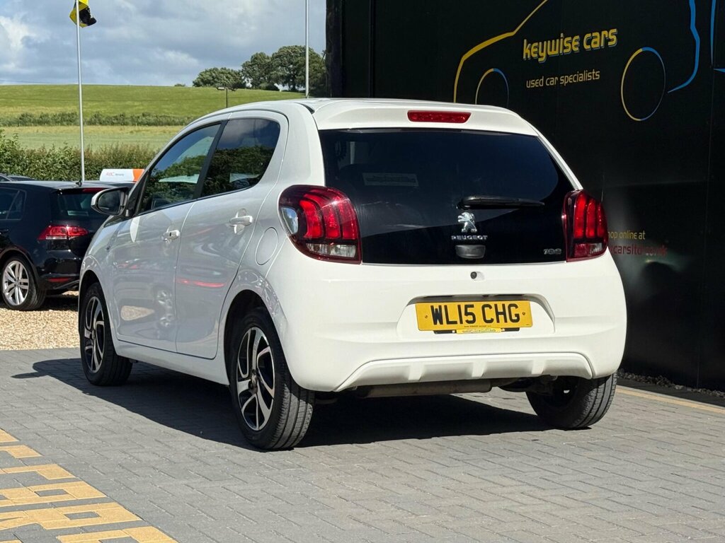 Peugeot 108 1.2 Vti Puretech Allure Euro 5 White #3