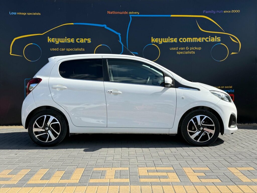 Peugeot 108 1.2 Vti Puretech Allure Euro 5 White #6