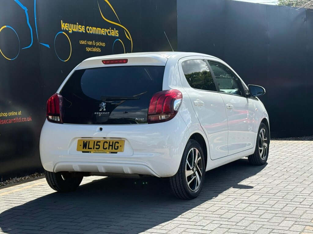 Peugeot 108 1.2 Vti Puretech Allure Euro 5 White #5