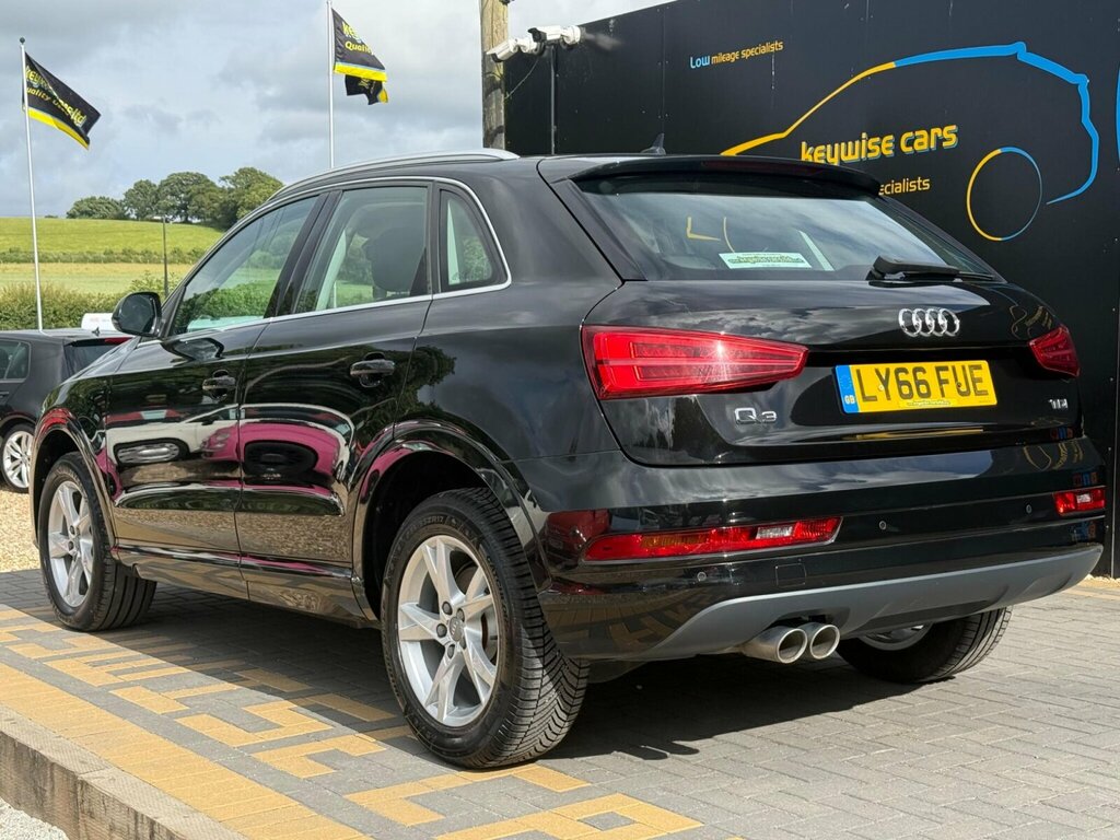Audi Q3 2.0 Tdi Sport Euro 6 Ss LY66FUE Black #3