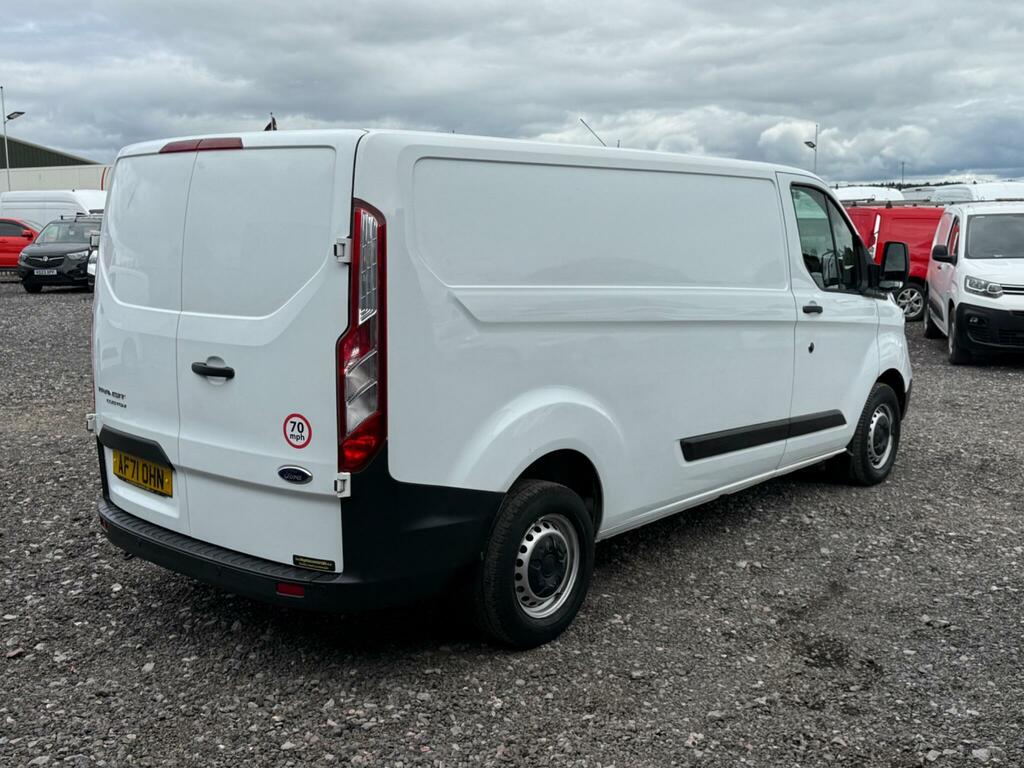 Ford Transit Custom 2.0 300 Ecoblue Leader L2 H1 Euro 6 Ss AF71OHN White #6