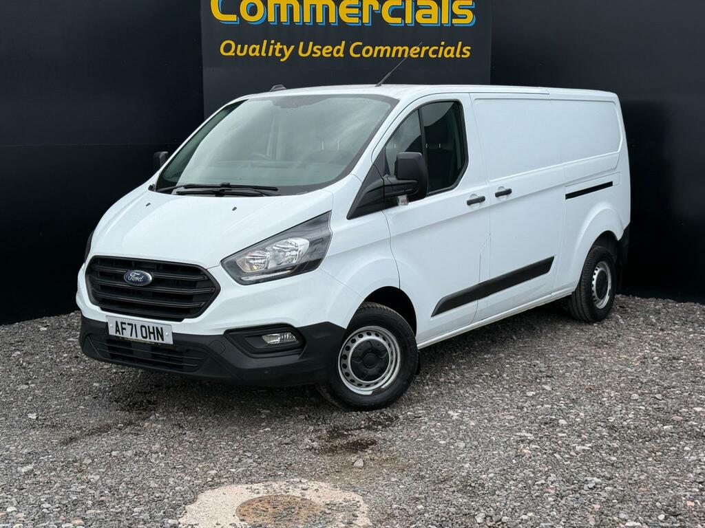 Ford Transit Custom 2.0 300 Ecoblue Leader L2 H1 Euro 6 Ss AF71OHN White #2