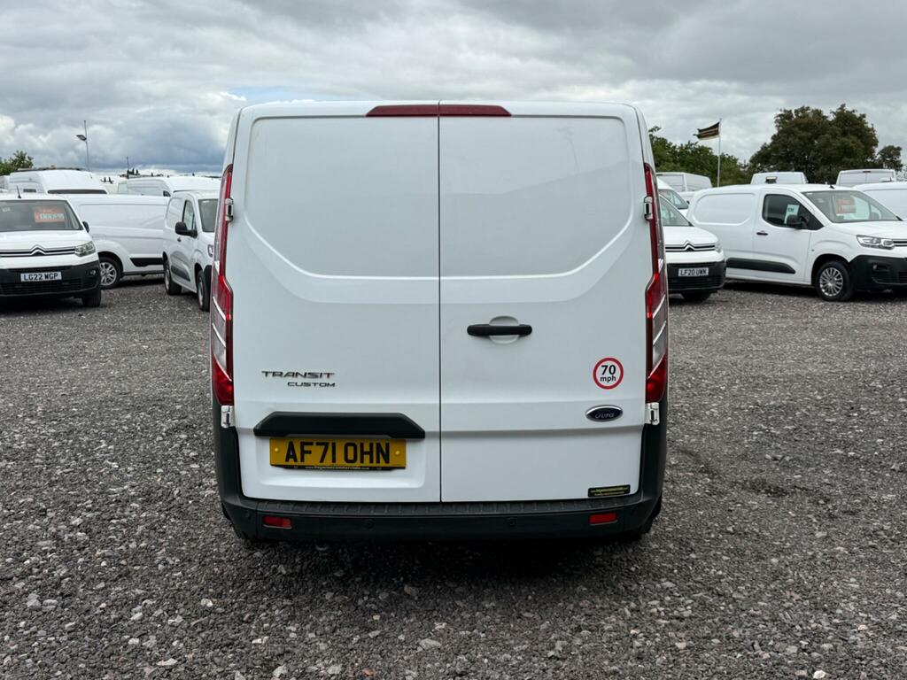 Ford Transit Custom 2.0 300 Ecoblue Leader L2 H1 Euro 6 Ss AF71OHN White #5