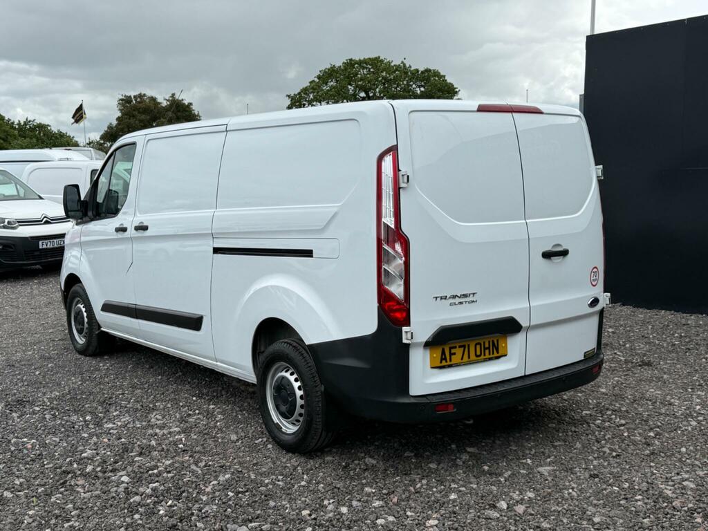 Ford Transit Custom 2.0 300 Ecoblue Leader L2 H1 Euro 6 Ss AF71OHN White #4