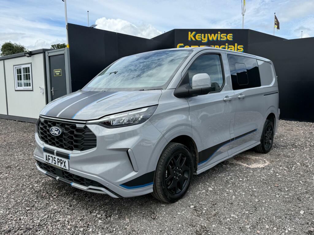 Ford Transit Custom 2.0 320 Ecoblue Sport Crew Van L1 H1 Euro 6 Grey #3