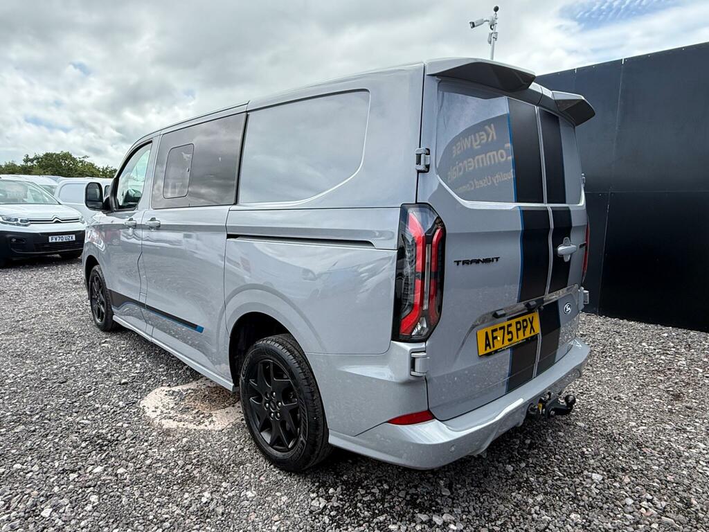 Ford Transit Custom 2.0 320 Ecoblue Sport Crew Van L1 H1 Euro 6 Grey #5