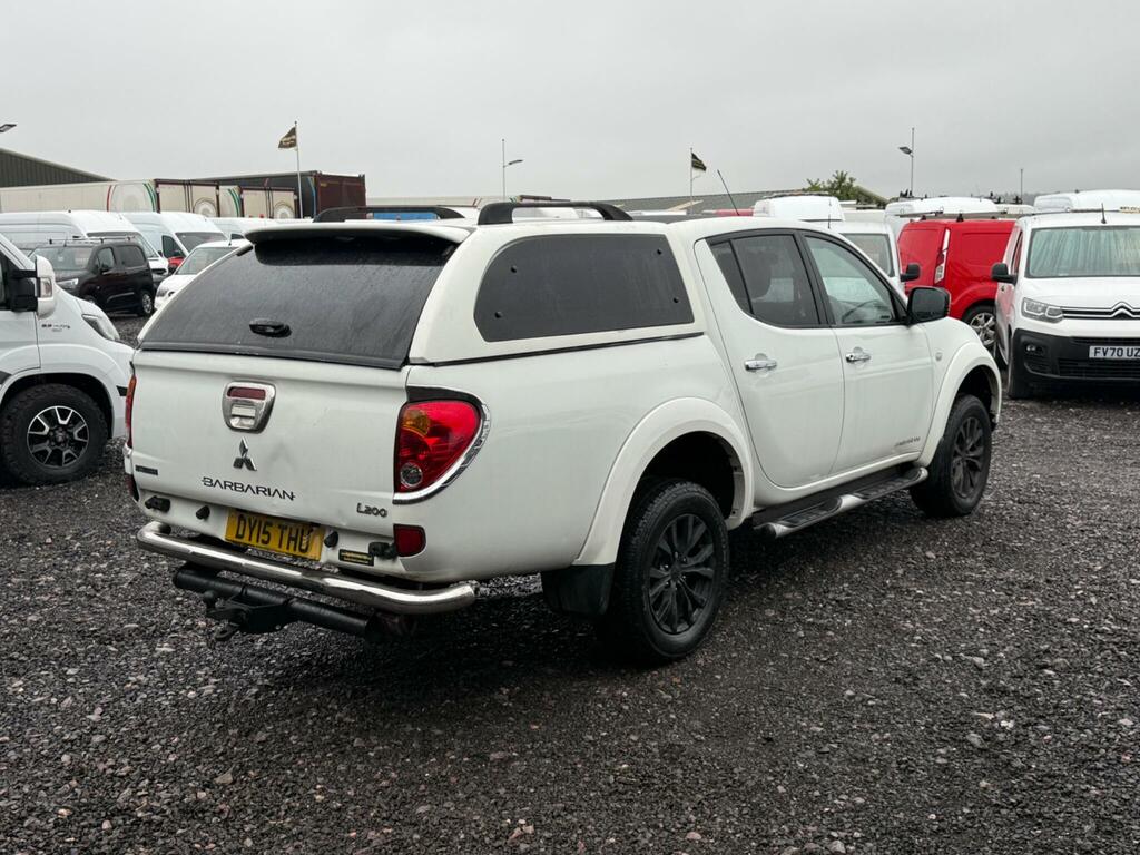 Mitsubishi L200 2.5 Di-d Barbarian Black 4Wd Euro 5 Lb White #6