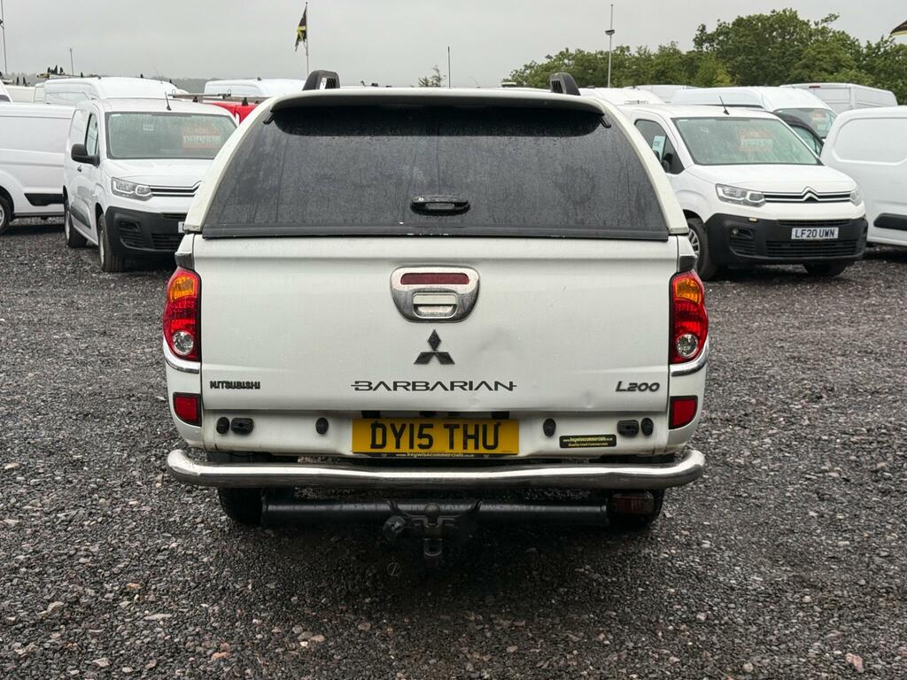 Mitsubishi L200 2.5 Di-d Barbarian Black 4Wd Euro 5 Lb White #5