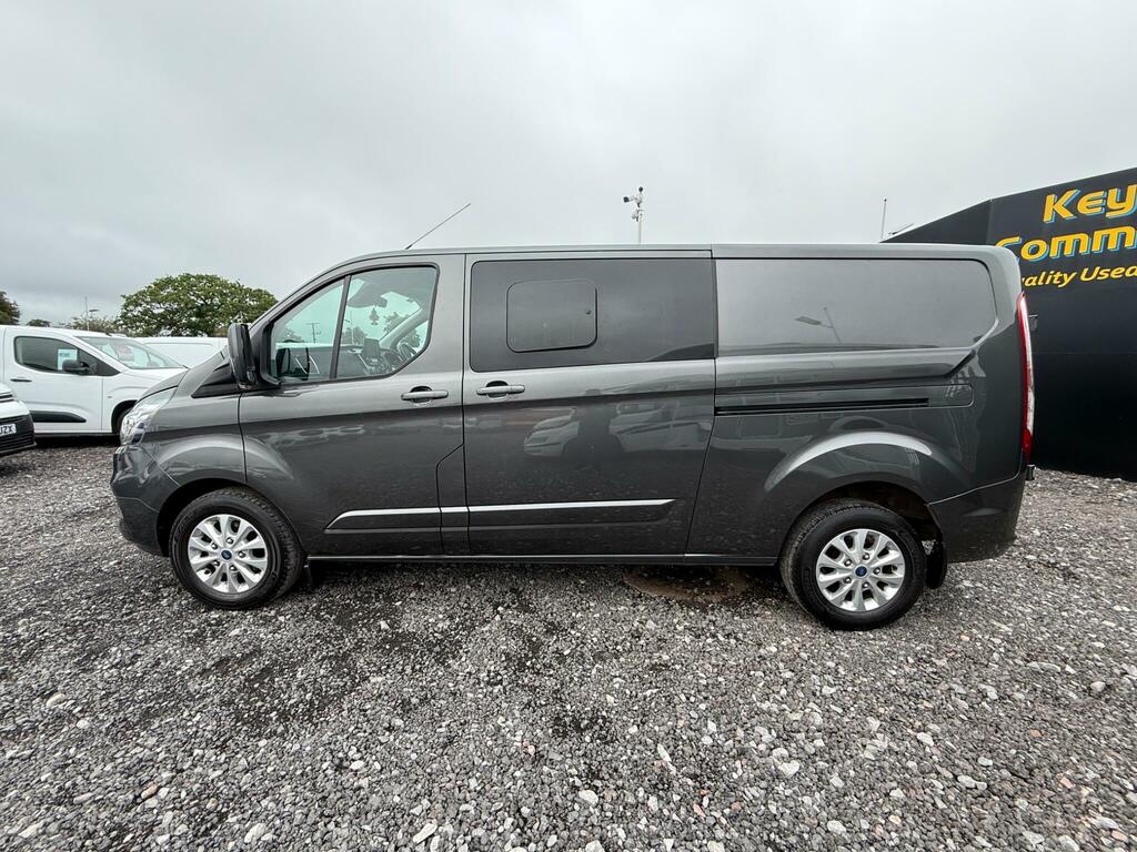 Ford Transit Custom 2.0 320 Ecoblue Limited Crew Van L2 H1 Euro 6 Grey #4