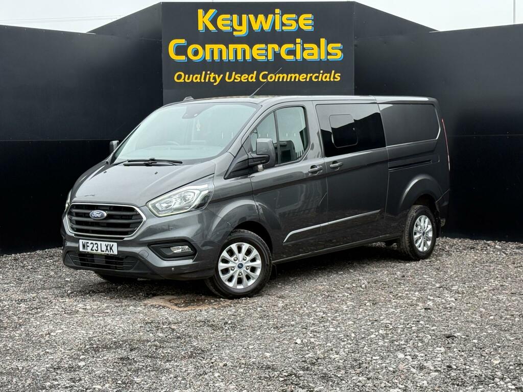 Ford Transit Custom 2.0 320 Ecoblue Limited Crew Van L2 H1 Euro 6 Grey