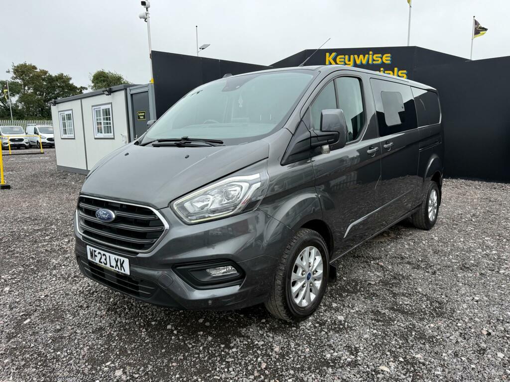 Ford Transit Custom 2.0 320 Ecoblue Limited Crew Van L2 H1 Euro 6 Grey #3