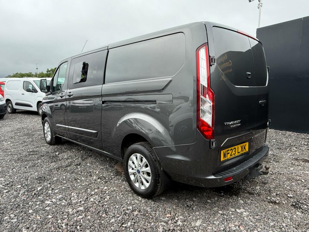 Ford Transit Custom 2.0 320 Ecoblue Limited Crew Van L2 H1 Euro 6 Grey #5