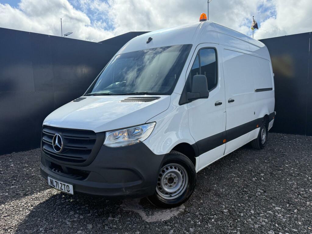 Mercedes-Benz Sprinter 2.1 316 Cdi Progressive Rwd L2 H2 Euro 6 Ss White #2