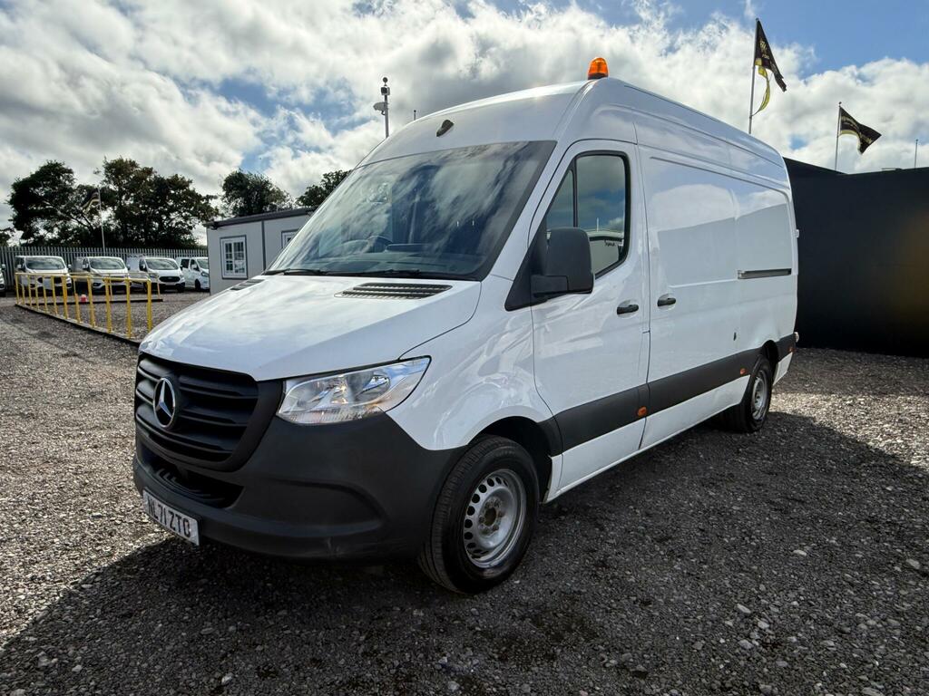 Mercedes-Benz Sprinter 2.1 316 Cdi Progressive Rwd L2 H2 Euro 6 Ss White #3