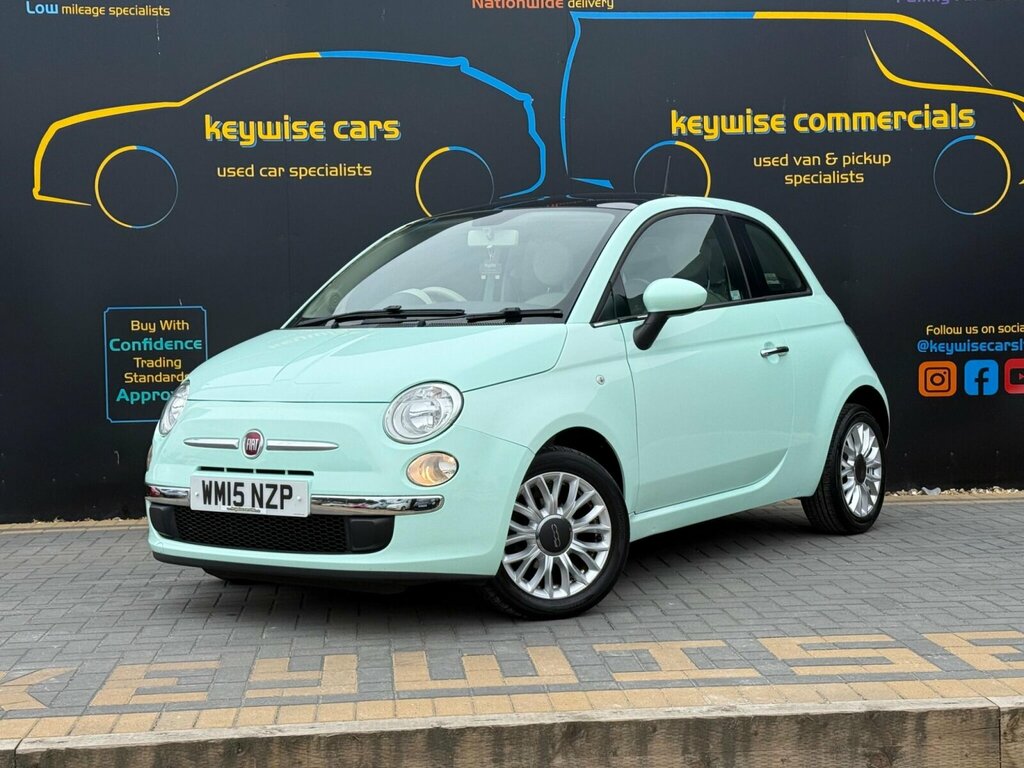 Fiat 500 1.2 Lounge Euro 6 Ss Green