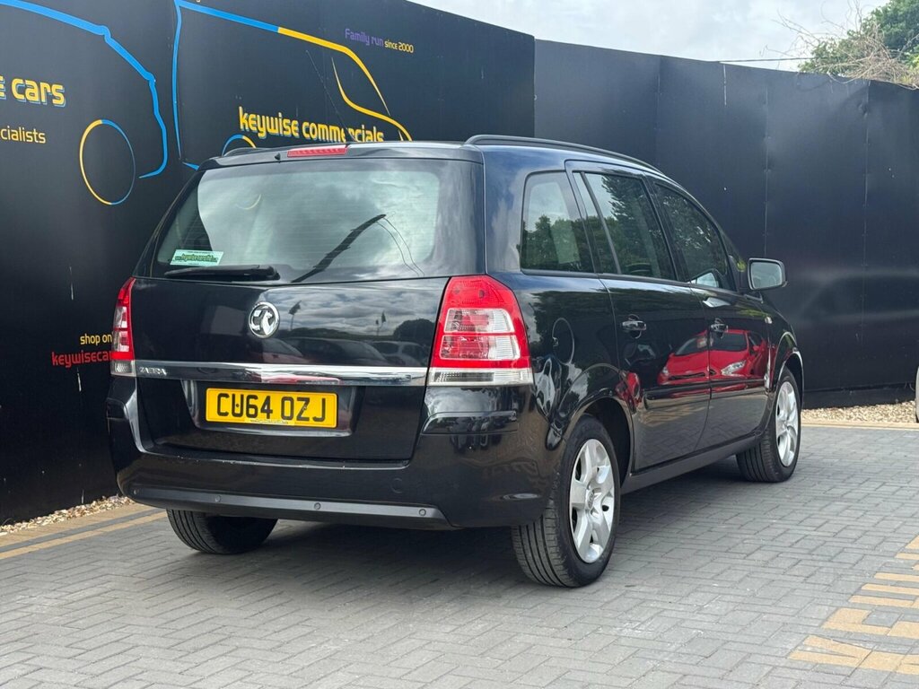 Vauxhall Zafira Tourer 1.8 16V Exclusiv Euro 5 Black #5