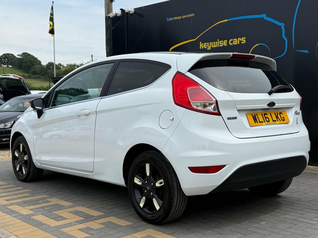 Ford Fiesta 1.0T Ecoboost Zetec White Edition Euro 6 Ss White #3