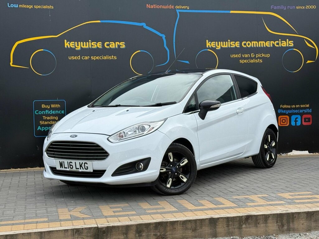 Ford Fiesta 1.0T Ecoboost Zetec White Edition Euro 6 Ss White