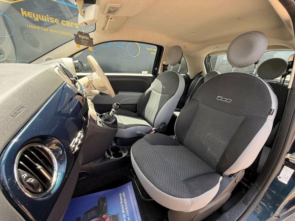 Fiat 500 1.2 Lounge Hatchback Grey #17
