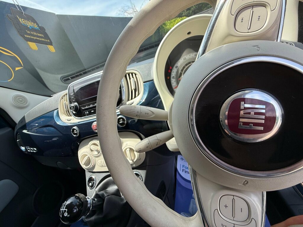 Fiat 500 1.2 Lounge Hatchback Grey #23