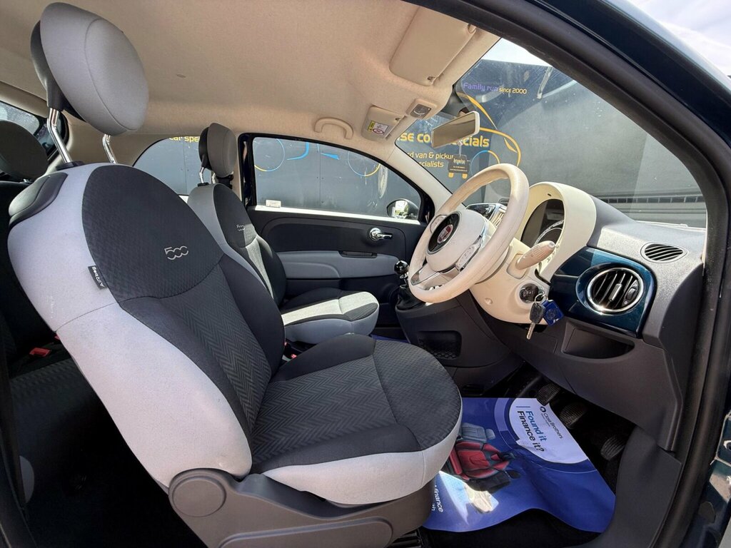 Fiat 500 1.2 Lounge Hatchback Grey #13