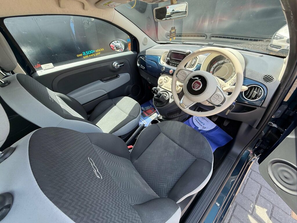 Fiat 500 1.2 Lounge Hatchback Grey #15