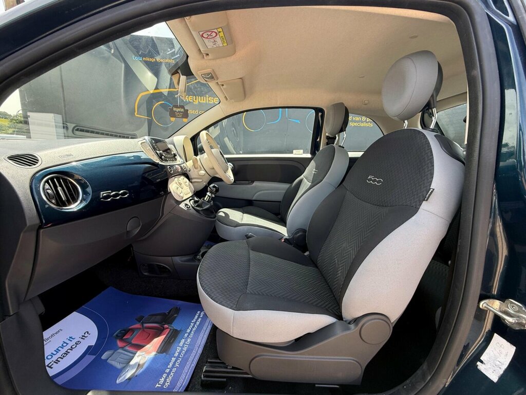 Fiat 500 1.2 Lounge Hatchback Grey #16