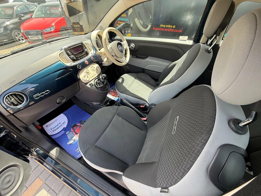 Fiat 500 1.2 Lounge Hatchback Grey #18