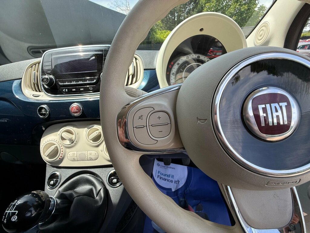 Fiat 500 1.2 Lounge Hatchback Grey #21