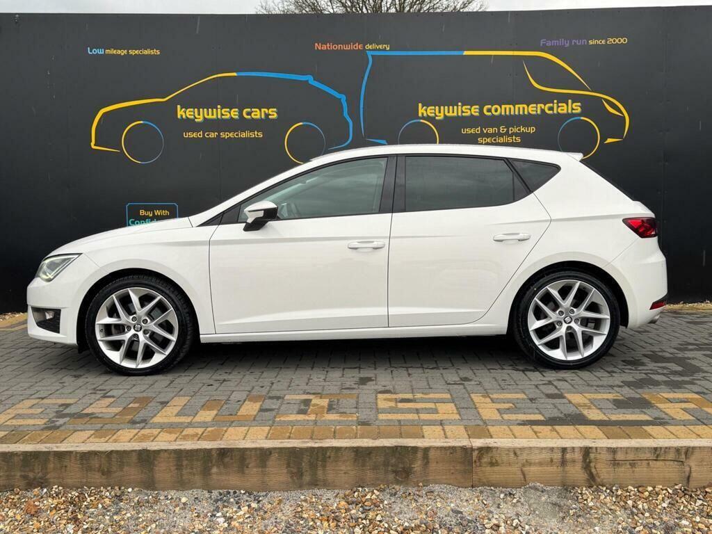 Seat Leon 2.0 Tdi Fr Dsg Euro 6 Ss White #2
