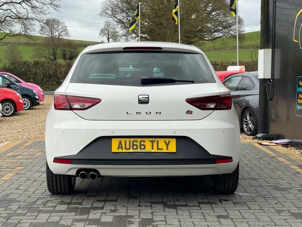 Seat Leon 2.0 Tdi Fr Dsg Euro 6 Ss White #4