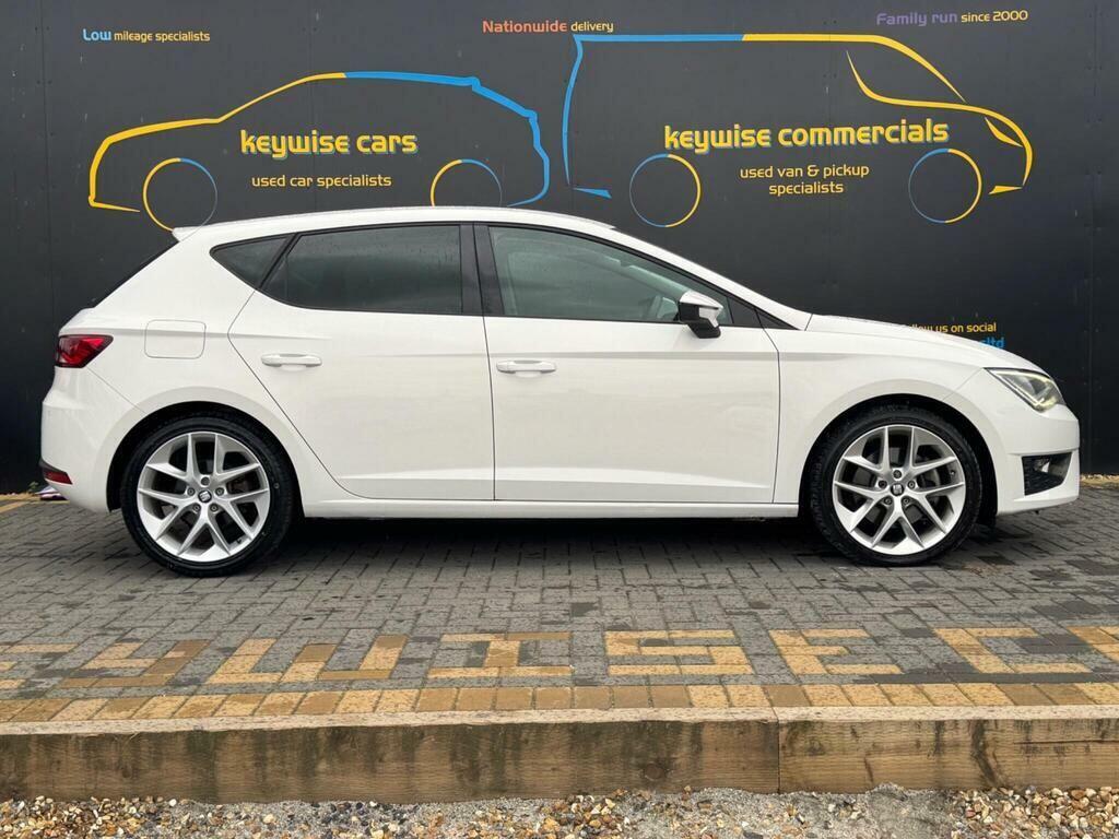 Seat Leon 2.0 Tdi Fr Dsg Euro 6 Ss White #6