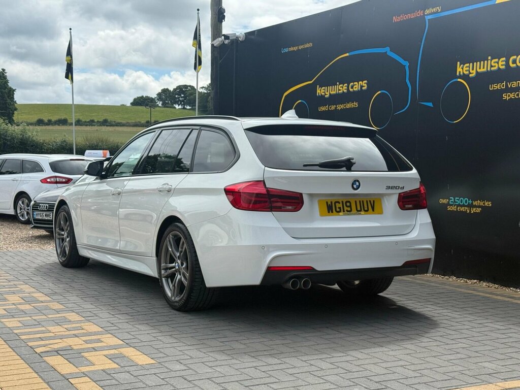 BMW 3 Series 2.0 320D M Sport Touring Euro 6 Ss White #3