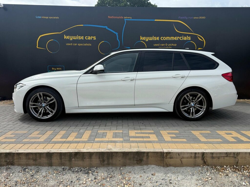 BMW 3 Series 2.0 320D M Sport Touring Euro 6 Ss White #2