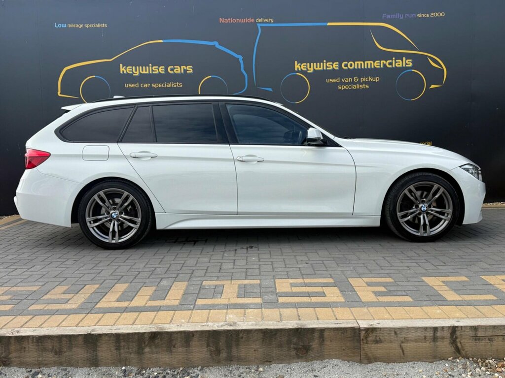 BMW 3 Series 2.0 320D M Sport Touring Euro 6 Ss White #6