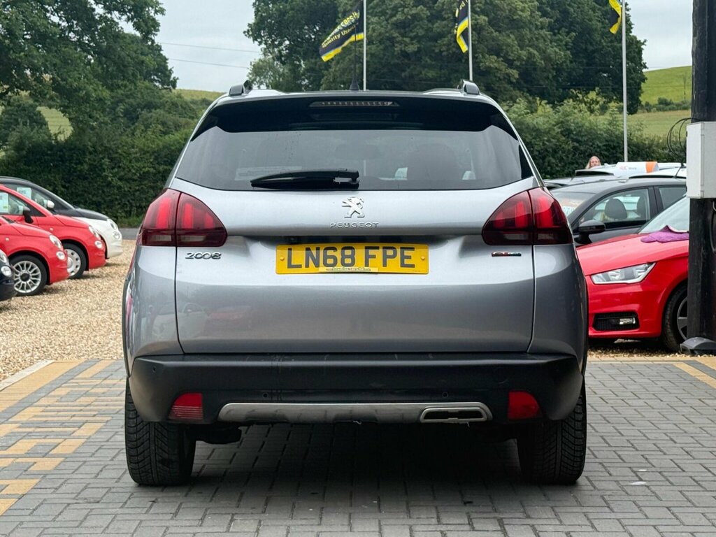 Peugeot 2008 1.2 Puretech Gt Line Eat Euro 6 Ss Grey #4