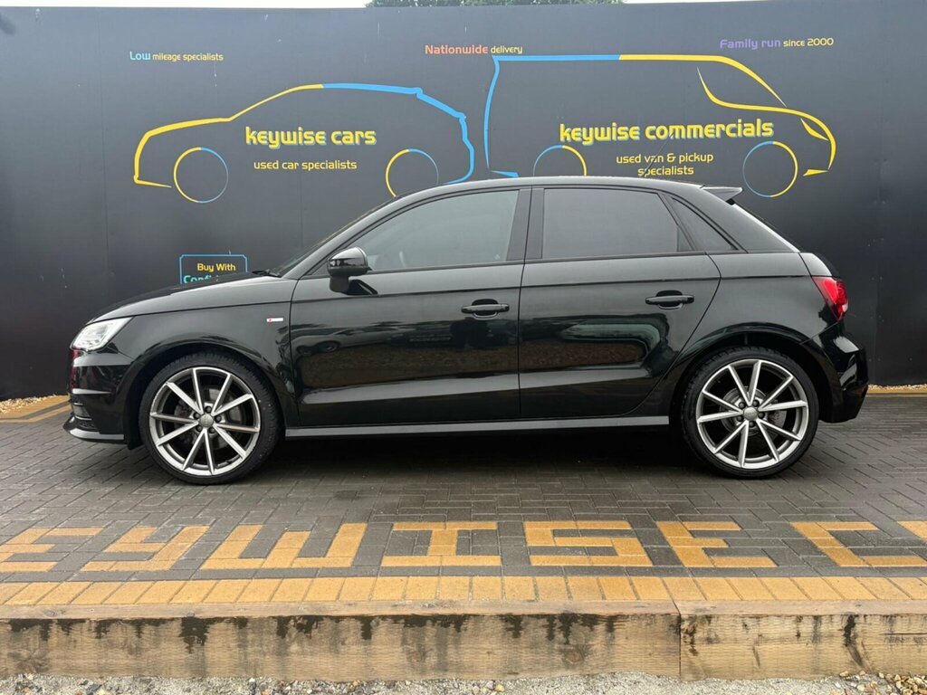 Audi A1 1.6 Tdi Black Edition Sportback Euro 6 Ss MC17EKD Black #2