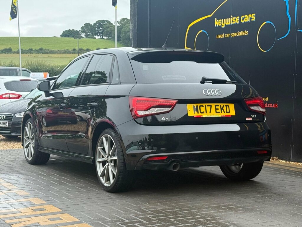 Audi A1 1.6 Tdi Black Edition Sportback Euro 6 Ss MC17EKD Black #3
