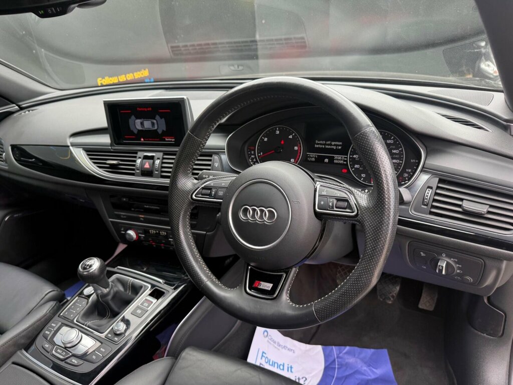 Audi A6 Saloon 2.0 Tdi Ultra S Line Euro 6 Ss 2016 Black #14