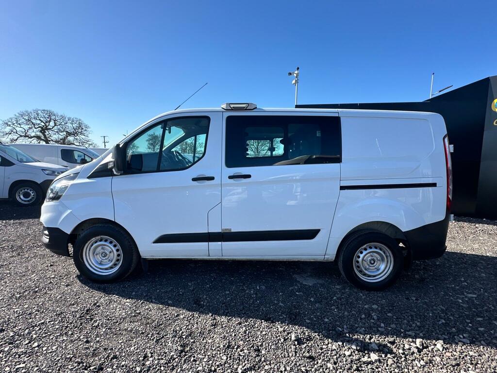Ford Transit Custom 2.0 320 Ecoblue Crew Van L1 H1 Euro 6 6 Seat White #3