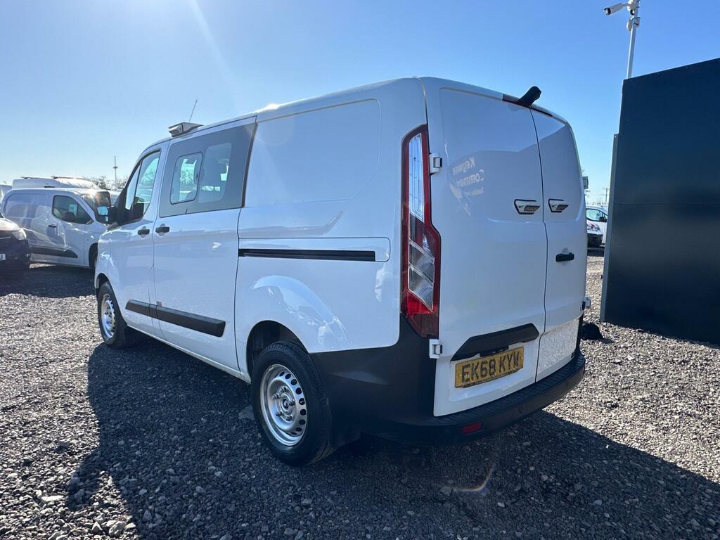 Ford Transit Custom 2.0 320 Ecoblue Crew Van L1 H1 Euro 6 6 Seat White #4