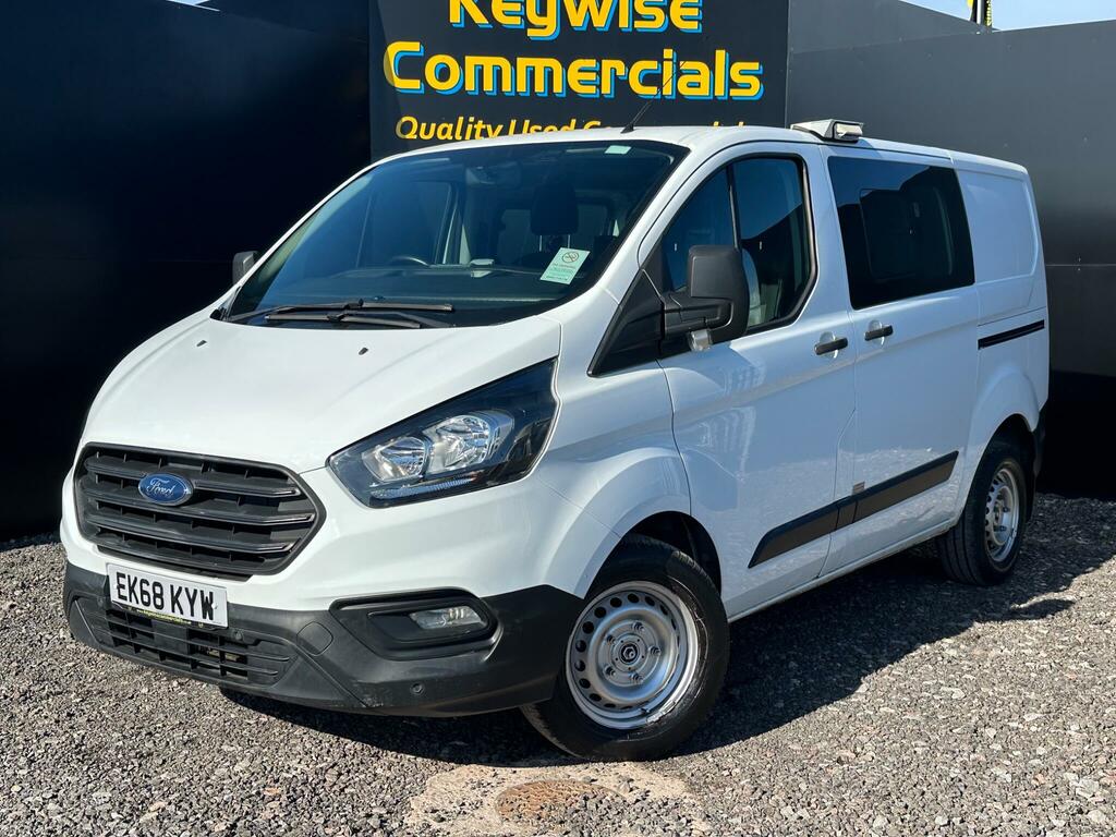 Ford Transit Custom 2.0 320 Ecoblue Crew Van L1 H1 Euro 6 6 Seat White #2