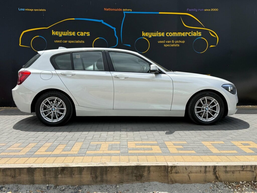 BMW 1 Series 1.6 116D Ed Efficientdynamics Euro 5 Ss White #6