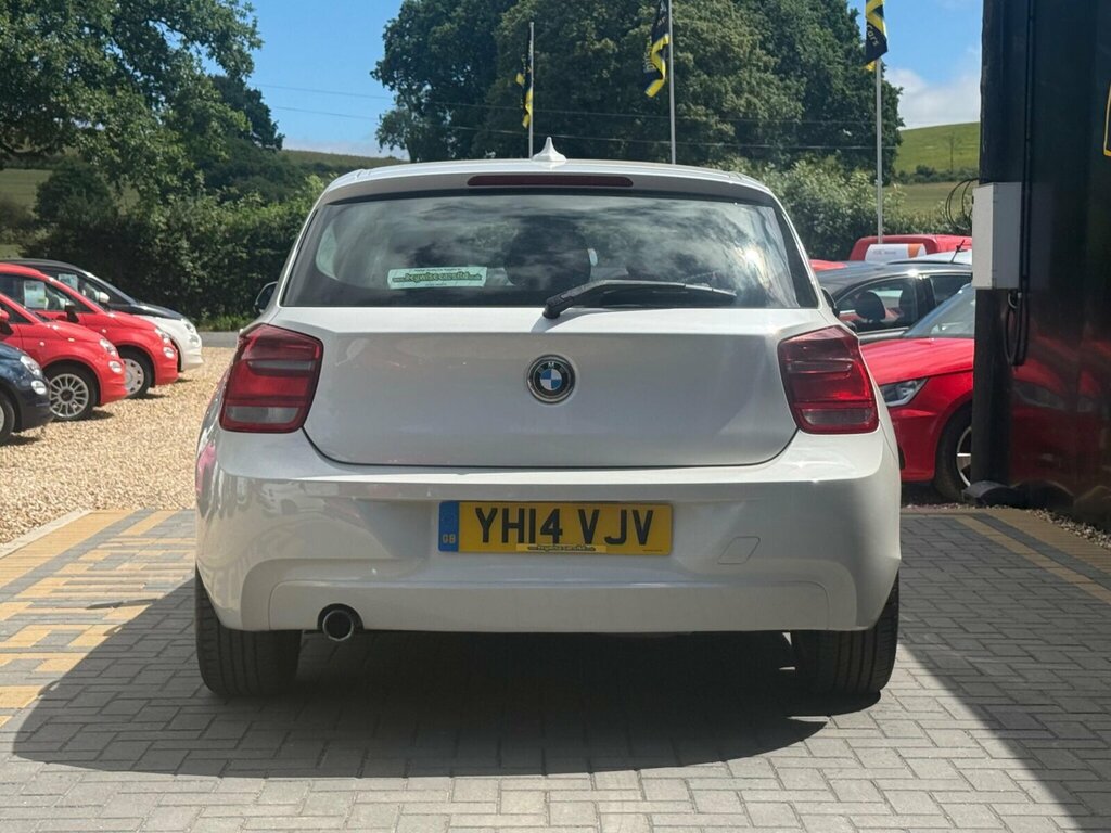 BMW 1 Series 1.6 116D Ed Efficientdynamics Euro 5 Ss White #4