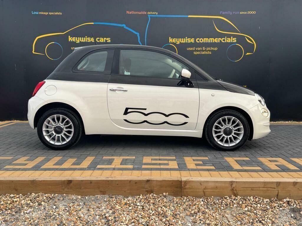 Fiat 500 1.2 Eco Pop Star Euro 6 Ss White #5