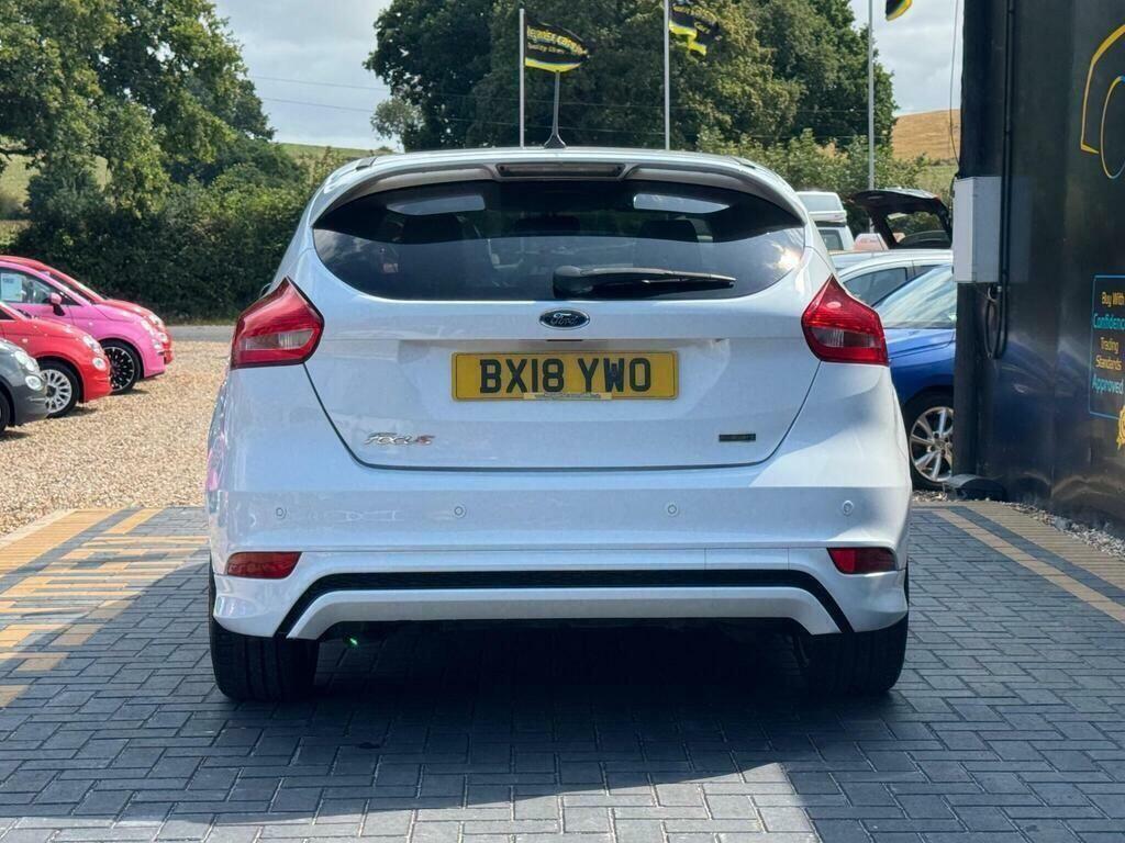 Ford Focus 1.0T Ecoboost St-line Euro 6 Ss White #4
