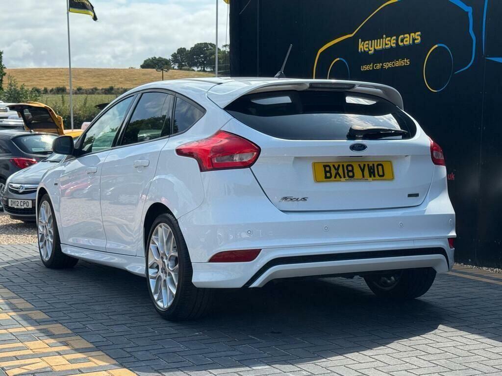 Ford Focus 1.0T Ecoboost St-line Euro 6 Ss White #3