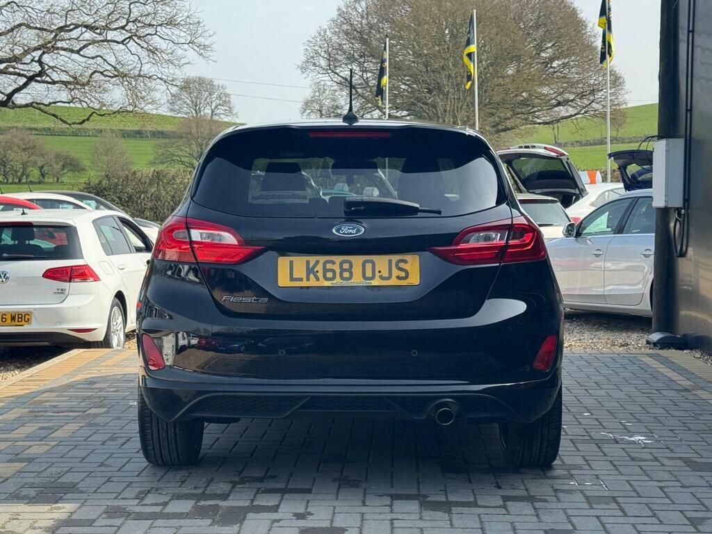 Ford Fiesta 1.0T Ecoboost St-line X Euro 6 Ss Black #4