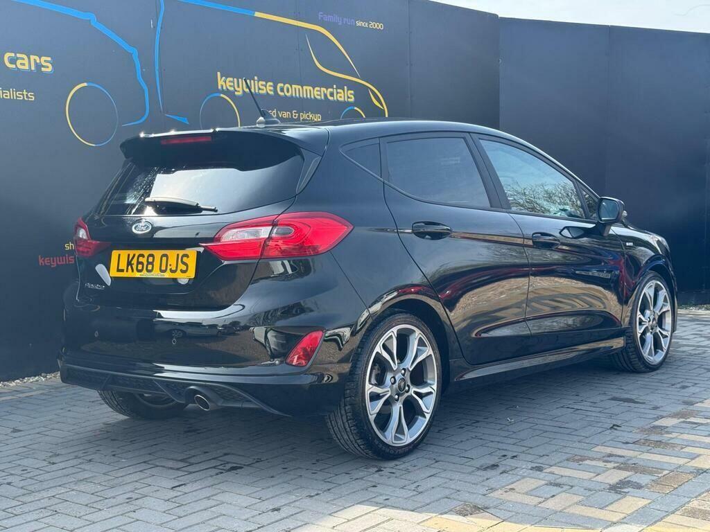 Ford Fiesta 1.0T Ecoboost St-line X Euro 6 Ss Black #5