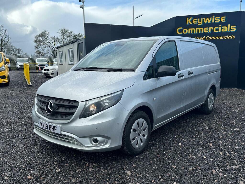 Mercedes-Benz Vito 1.6 111 Cdi Progressive Fwd L2 Euro 6 Silver #3